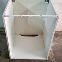 Mobile per forno/lavello incasso, bianco.