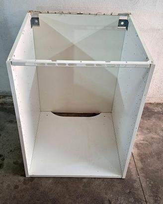 Mobile per forno/lavello incasso, bianco.