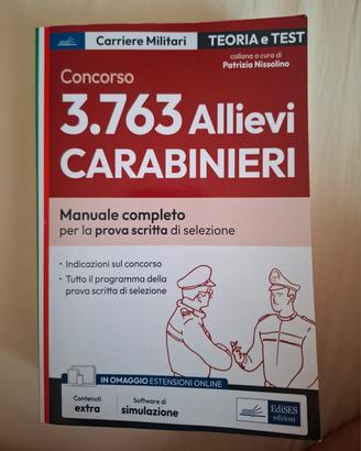 Manuale di preparazione Allievi carabinieri 