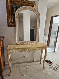 console con specchio