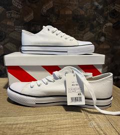 Original Marines scarpe converse bianche 41 Uomo D