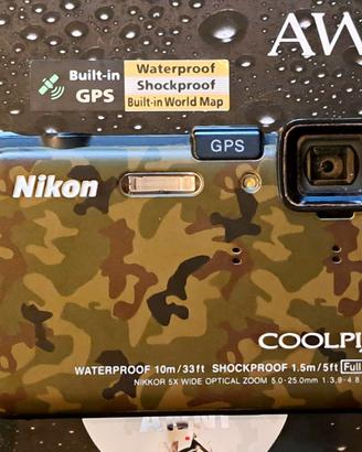 Nikon AW100 subacquea