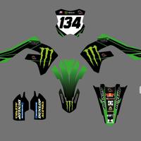 GRAFICA KAWASAKI e SUZUKI PERSONALIZZATA