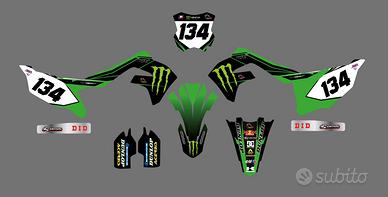 GRAFICA KAWASAKI e SUZUKI PERSONALIZZATA