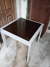 tavolo allungabile h75 L80x80