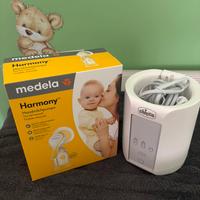 Tiralatte manuale e scalda biberon