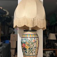 Lampada ceramica d'epoca