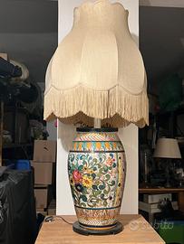 Lampada ceramica d'epoca