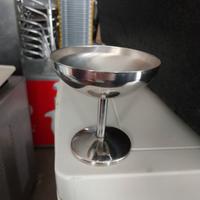 6 coppette gelato in acciaio