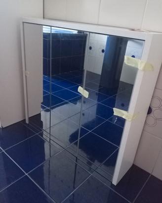 Specchiera mobile bagno