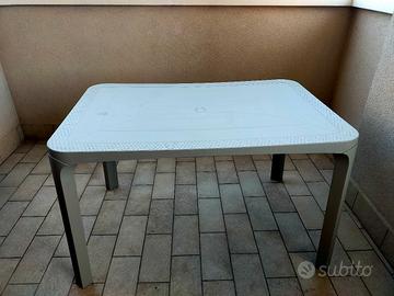 tavolo da esterno Grandsoleil Olé Rattan 120x80