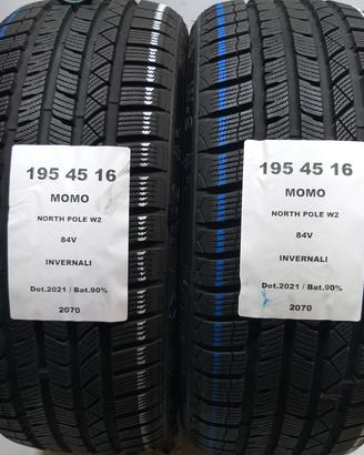 2 GOMME 195 45 16 MOMO A2070