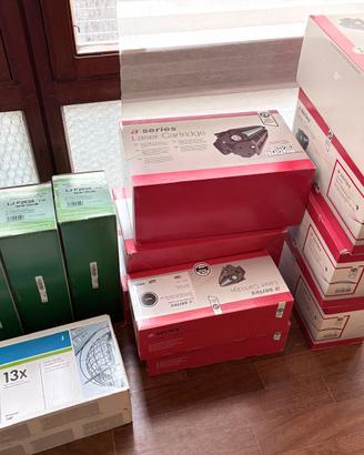 Toner compatibili per stampanti  HP e Canon