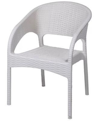 Coppia sedie da giardino antracite poliuretano