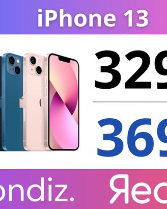 iPhone 13 - Ritiro usato Garanzia 2 Anni