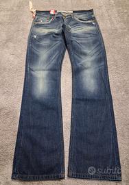 TakeTwo y2k Jeans donna very Low-rise Straight  