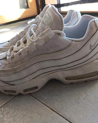 Nke Air Max 95 Essential Triple White - Taglia 42