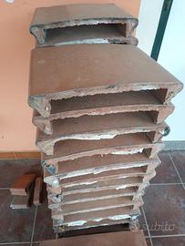 Copri muro corrimano doppio toro in cotto