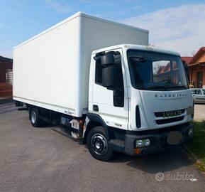 iveco eurocargo 75 e 16 euro 5 cassa e sponda 