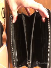 Portafoglio coccodrillo vero vintage