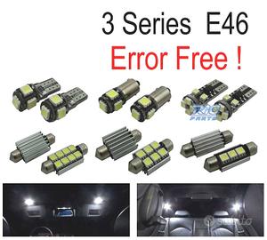 KIT 20 LAMPADE LED INTERNE BMW E46 M3 318I 318TI 3