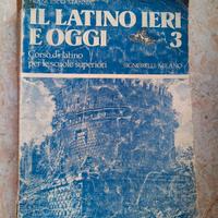 Libro "Il latino ieri e oggi 3" - Manna - 1980