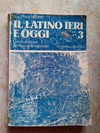 Libro "Il latino ieri e oggi 3" - Manna - 1980