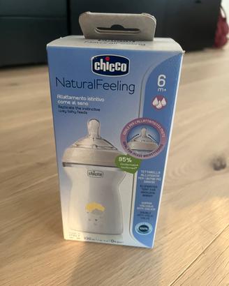 Biberon Chicco Natural Feeling 6 mesi nuovo