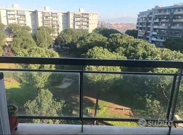 PONTE MAMMOLO TRILOCALE ARREDATO Con BALCONE