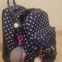 Zaino Blu Camomilla Milano × Seven