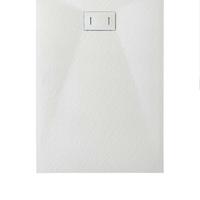 Piatto doccia in vetroresina h2,6 cm con piletta