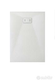 Piatto doccia in vetroresina h2,6 cm con piletta