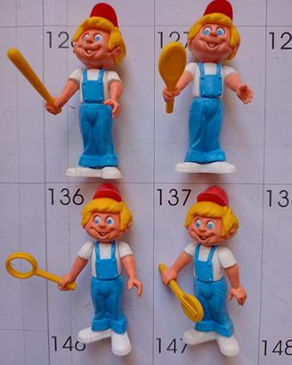 Sorpresine Kinder componibili Mascotte 1986