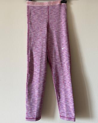 Nike pro cropped leggings rosa XS
