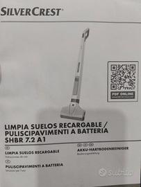 Pulitore per pavimenti duri senza filiSilvercrest