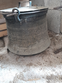 Pentolone in rame ( quatarottu)