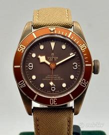 Tudor bronze black bay bronze garanzia 12 mesi neg