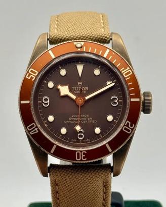 Tudor bronze black bay bronze garanzia 12 mesi neg