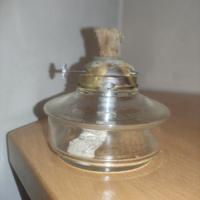 Lampada a olio d'epoca 