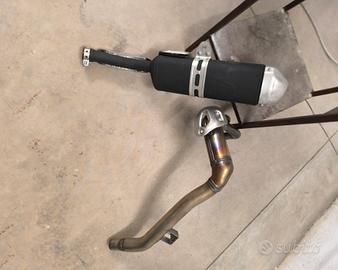 marmitta completa di collettori tenere 700 origina