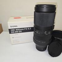 Sigma 100-400mm f/5-6.3 DG DN OS C per Sony E