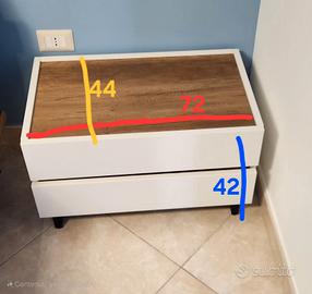 Coppia Comodini Tomasella. prezzo cadauno