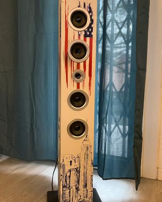 Sound tower cassa bluetooth