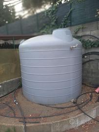 Cisterna 5000 l grigio in polietilene