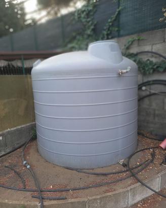 Cisterna 5000 l grigio in polietilene