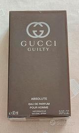 Gucci Guilty Absolute Pour Homme 90ml EDP nuovo