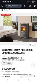 Stufa Edilkamin Iris 8kw