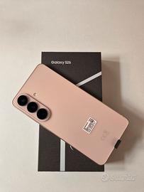 Samsung Galaxy S26 256GB Pink Gold  - Esclusivo