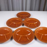 Elegante set 6 piatti aperitivo Pagnossin