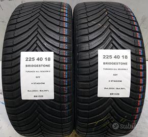2 GOMME 225 40 18 BRIDGESTONE BR1329